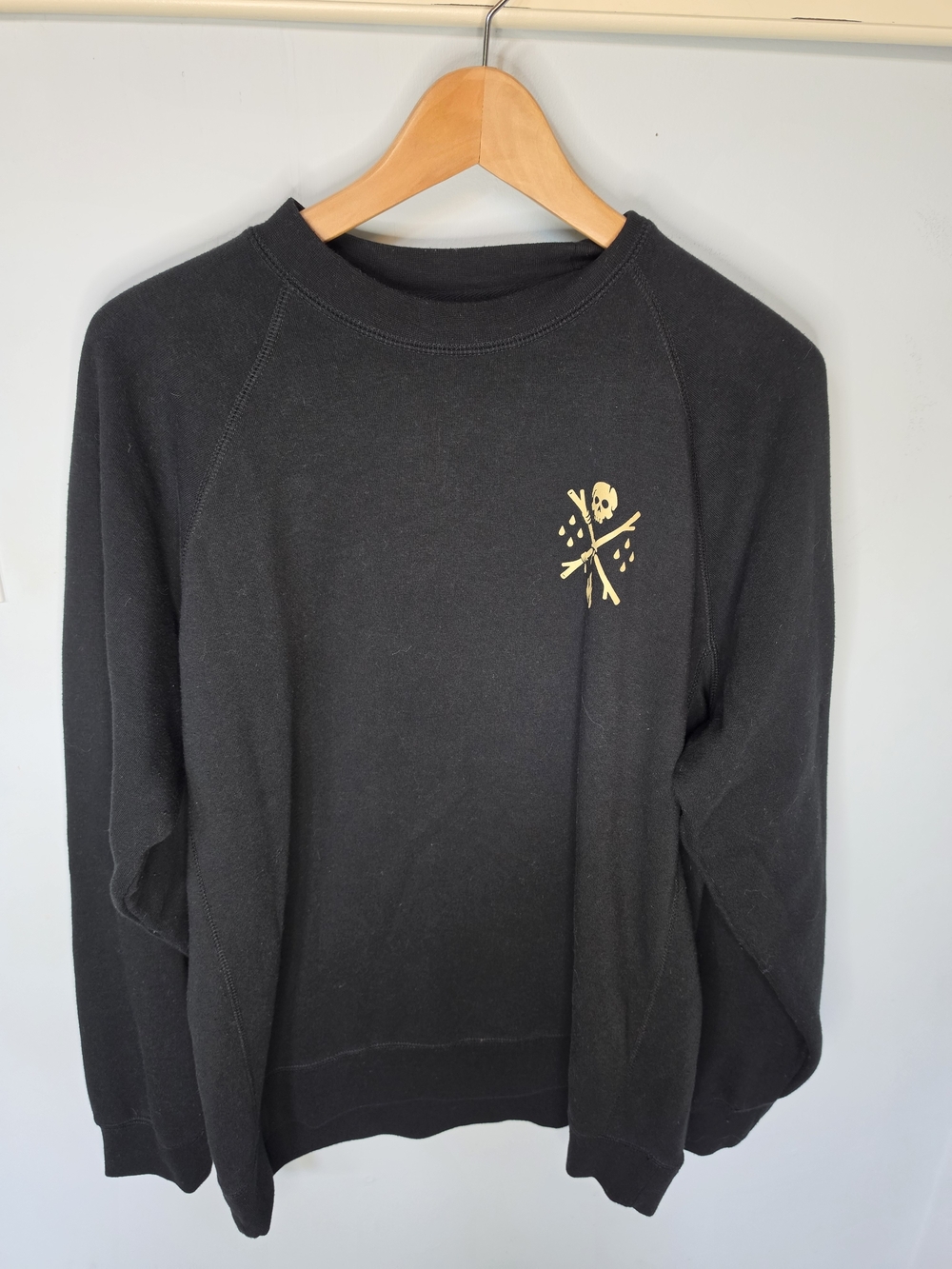 Liquid Death Demon Infused Crewneck Sweatshirt Limited Edition Rare Streetware L
